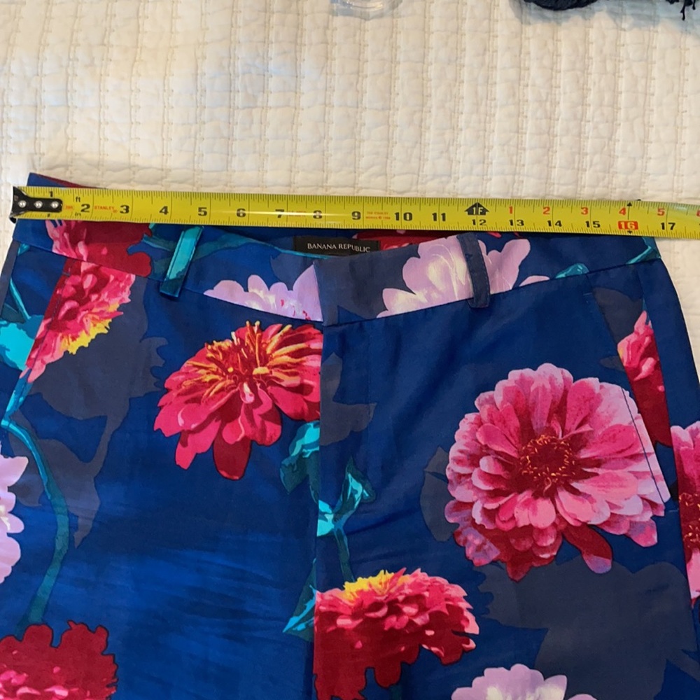 Banana Republic Floral Gaucho Size 6 - Picture 10 of 10
